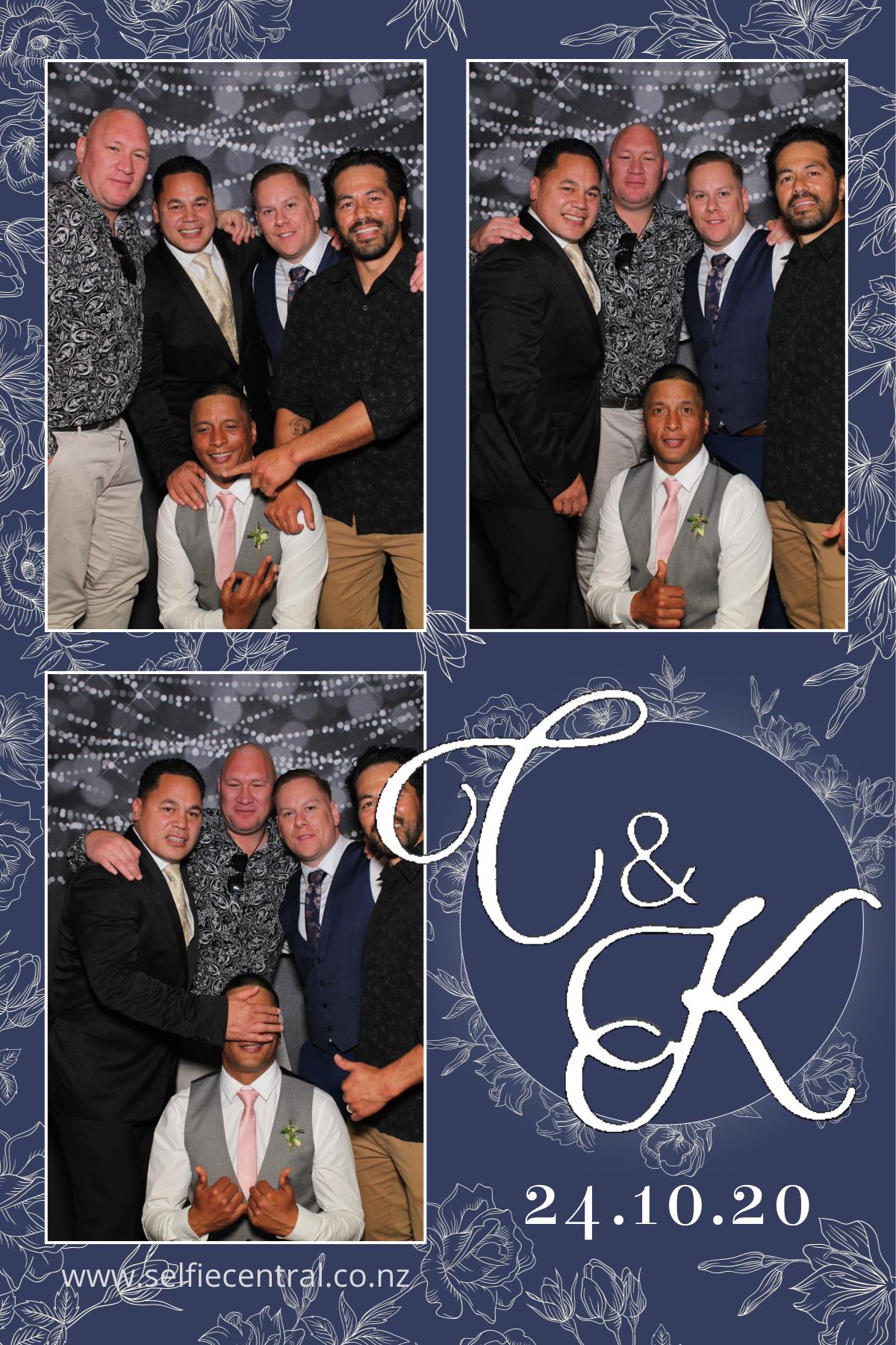 Christopher & Kataraina's wedding | View more photos from the event at gallery.photobooth.co.nz/u/SelfieCentral/Christopher-Katarainas-wedding